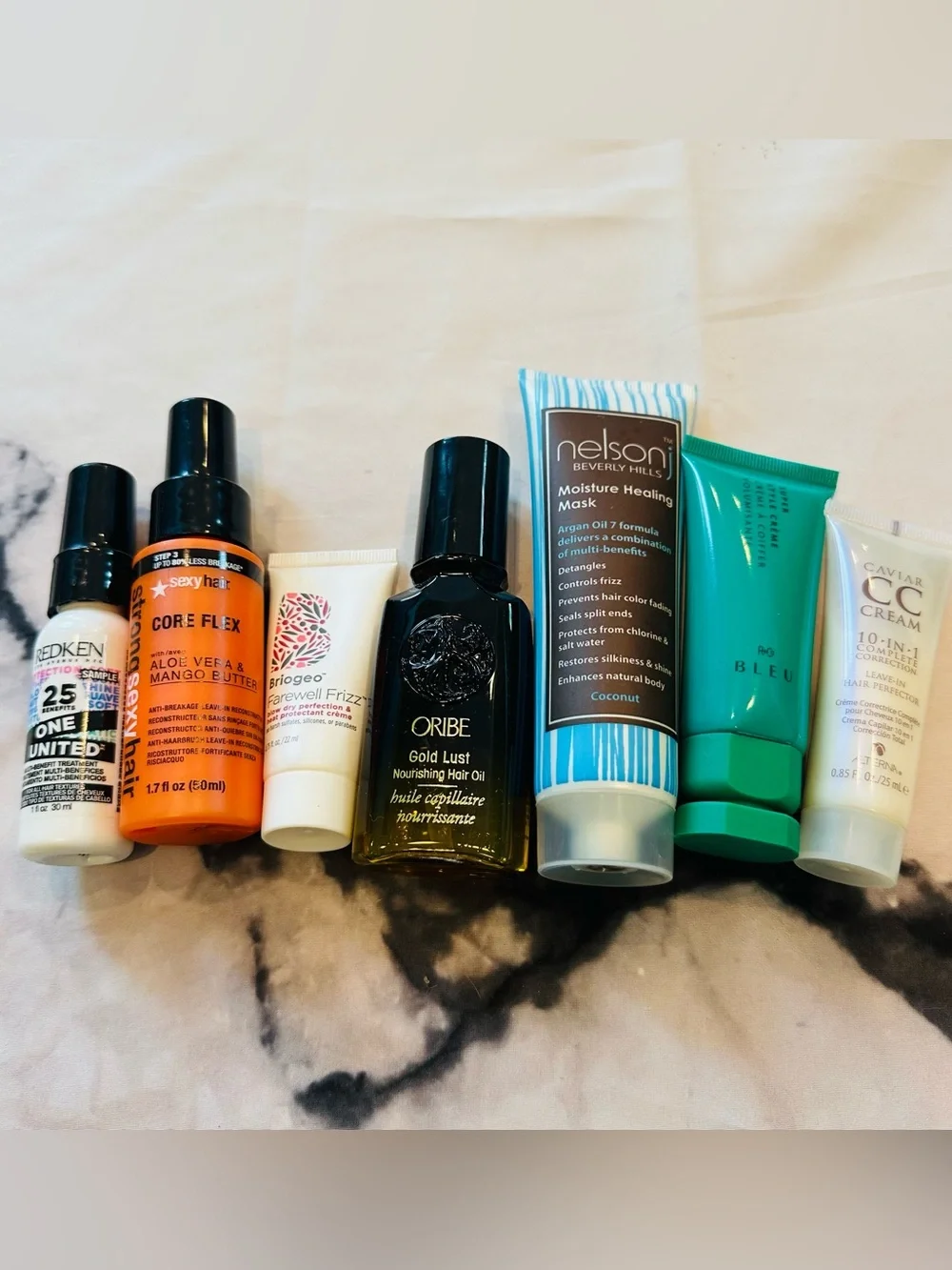 NWT Hair Care Bundle: Super Style Crème, Healing Mask, Gold Lust Hair Oil, etc!